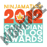 2012 Canadian Weblog Awards nominee