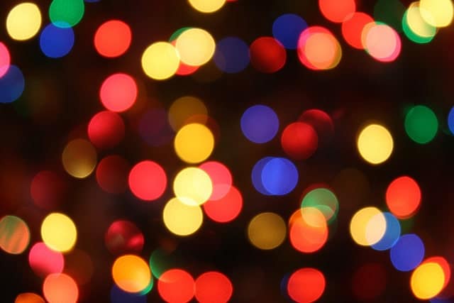 Christmas Bokeh