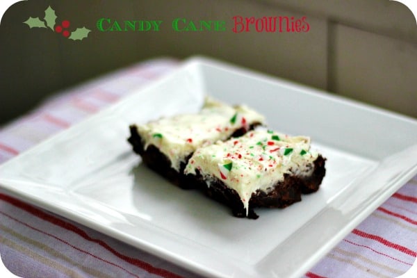 Candy Cane Brownies Candy Cane Brownies