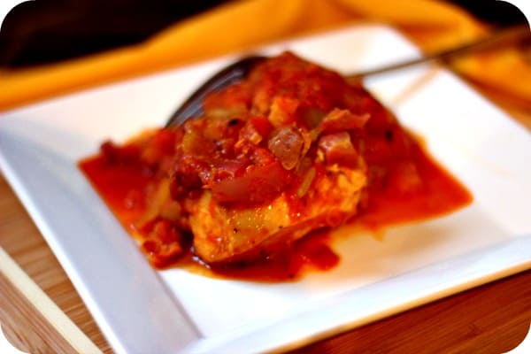 Chicken in Roasted Red Pepper Sauce Chicken in Roasted Red Pepper Sauce
