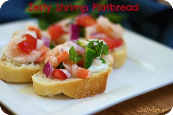 Zesty Shrimp Flatbread
