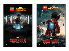 Iron Man 3 LEGO Posters and LEGO Playsets #IronMan3Event