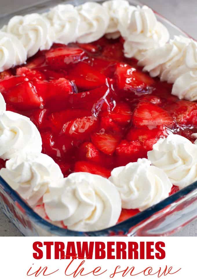 Strawberries In The Snow