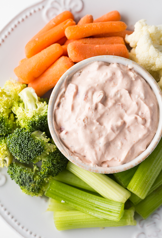 Creamy Salsa Dip Simply Stacie