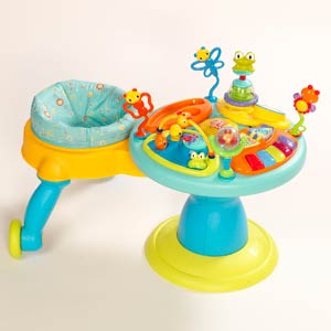 bright starts activity table with seat