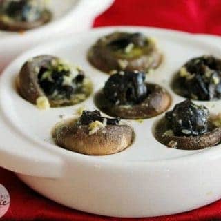 Escargots in Mushroom Caps with Garlic Butter