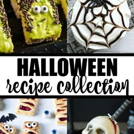 Halloween Recipe Collection - Halloween recipes that are a spooktacular dessert and recipes to serve up your family and guests this Halloween holiday. From party punch, mummy pizza, spooky desserts, and more. 
