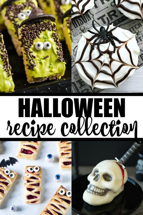 Halloween Recipe Collection - Halloween recipes that are a spooktacular dessert and recipes to serve up your family and guests this Halloween holiday. From party punch, mummy pizza, spooky desserts, and more. 