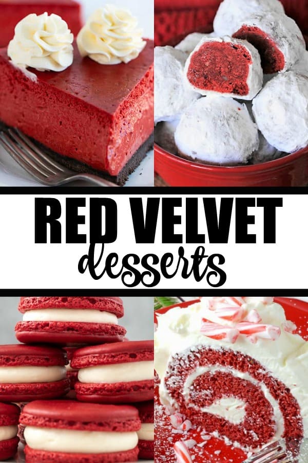 Red Velvet Desserts - In this collection, you will find delicious mouth-watering recipes for everything from cakes and cookies to cinnamon rolls, pancakes, and waffles. We even have a delightful Red Velvet Ice Cream Float!