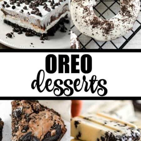 Oreo Desserts - So much chocolatey deliciousness in one list! Enjoy the sweet flavor of Oreo cookies that everyone loves.
