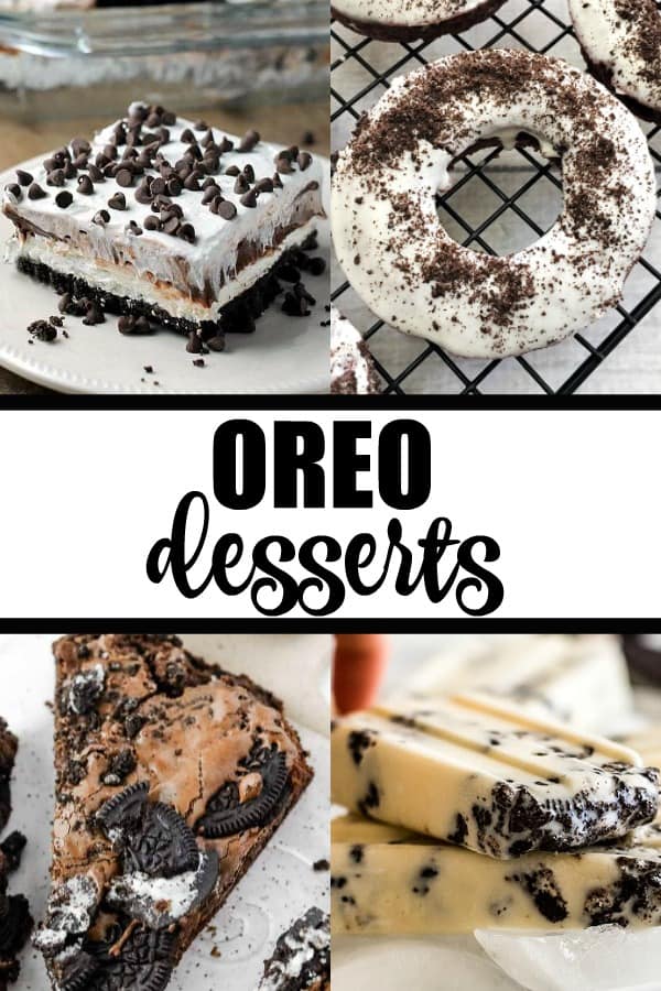 Oreo Desserts - So much chocolatey deliciousness in one list! Enjoy the sweet flavor of Oreo cookies that everyone loves.