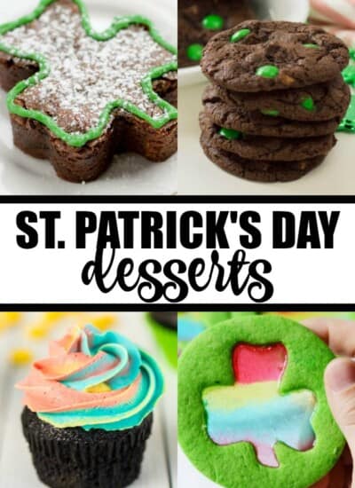 St Patricks Day desserts