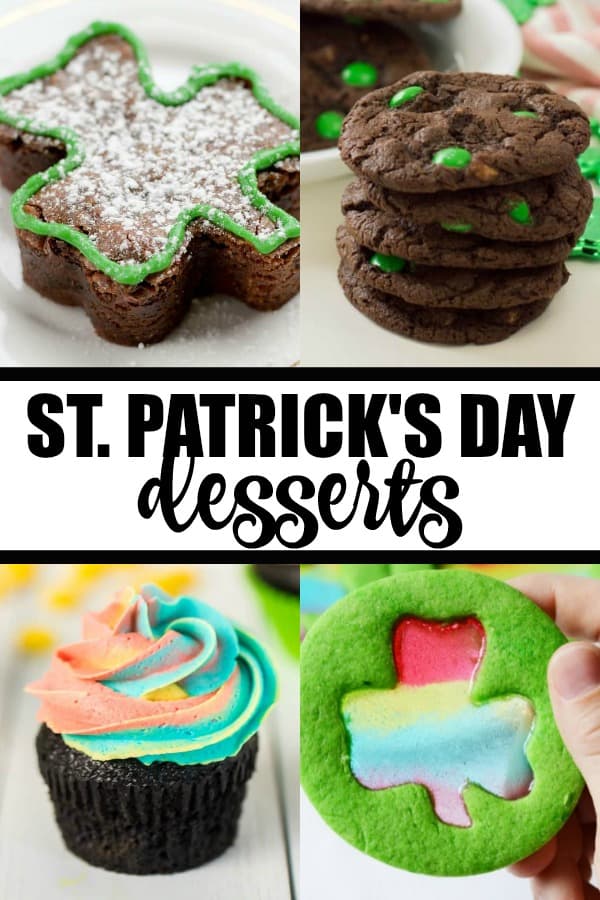 St Patricks Day desserts