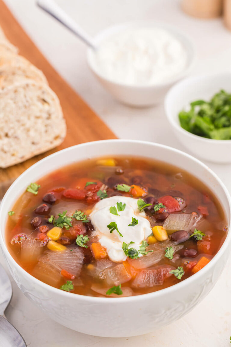 Black Bean Vegetable Soup