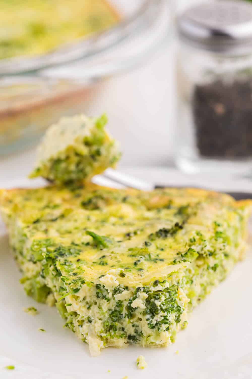 Broccoli Swamp - Don't let the name fool you - this versatile veggie-packed egg dish is delicious! Using fresh or frozen broccoli, along with eggs, Swiss cheese and a subtle garlic flavour, the whole family will love this dish!