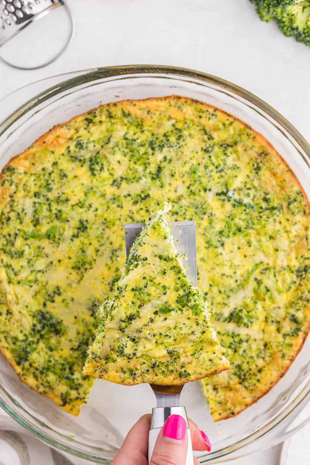 Broccoli Swamp - Don't let the name fool you - this versatile veggie-packed egg dish is delicious! Using fresh or frozen broccoli, along with eggs, Swiss cheese and a subtle garlic flavour, the whole family will love this dish!