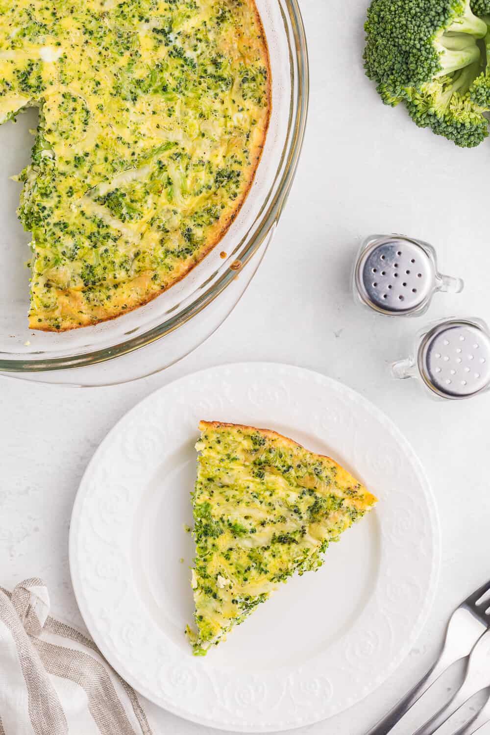 Broccoli Swamp - Don't let the name fool you - this versatile veggie-packed egg dish is delicious! Using fresh or frozen broccoli, along with eggs, Swiss cheese and a subtle garlic flavour, the whole family will love this dish!