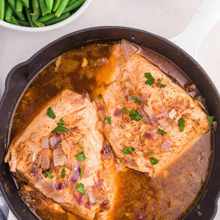Drunken Salmon in 15 Minutes Recipe