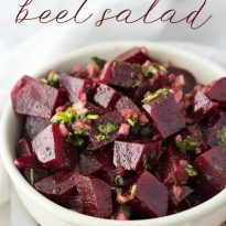 Moroccan Beet Salad - Loaded with nutrients and full of flavor!