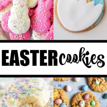 Easter Cookies - Looking for cute, tasty and spring-like Easter cookies? These list features lots of yummy treats to try at home.