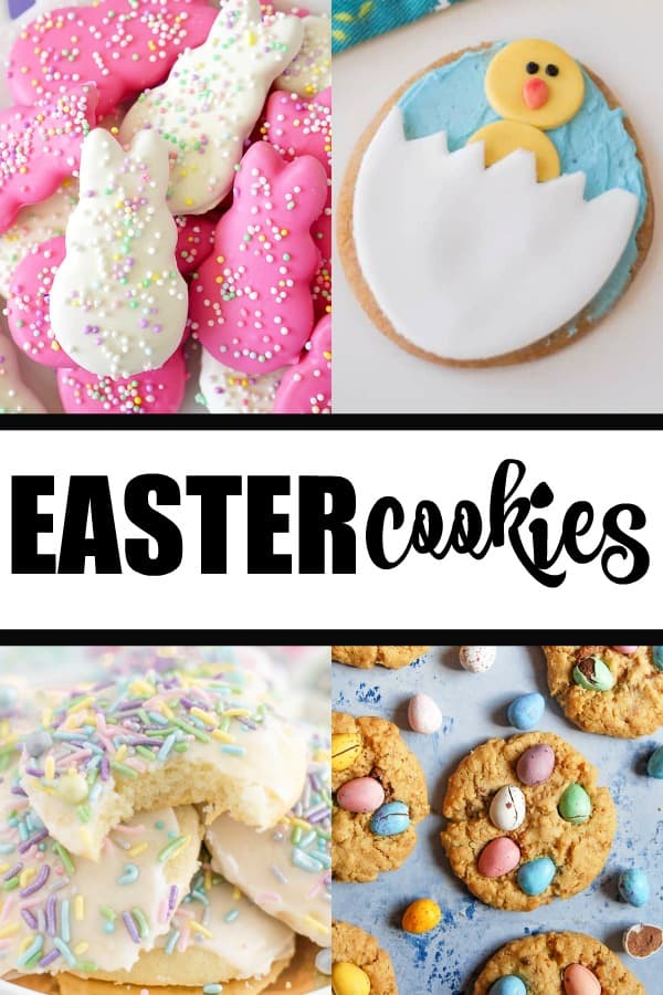 Easter Cookies - Looking for cute, tasty and spring-like Easter cookies? These list features lots of yummy treats to try at home.