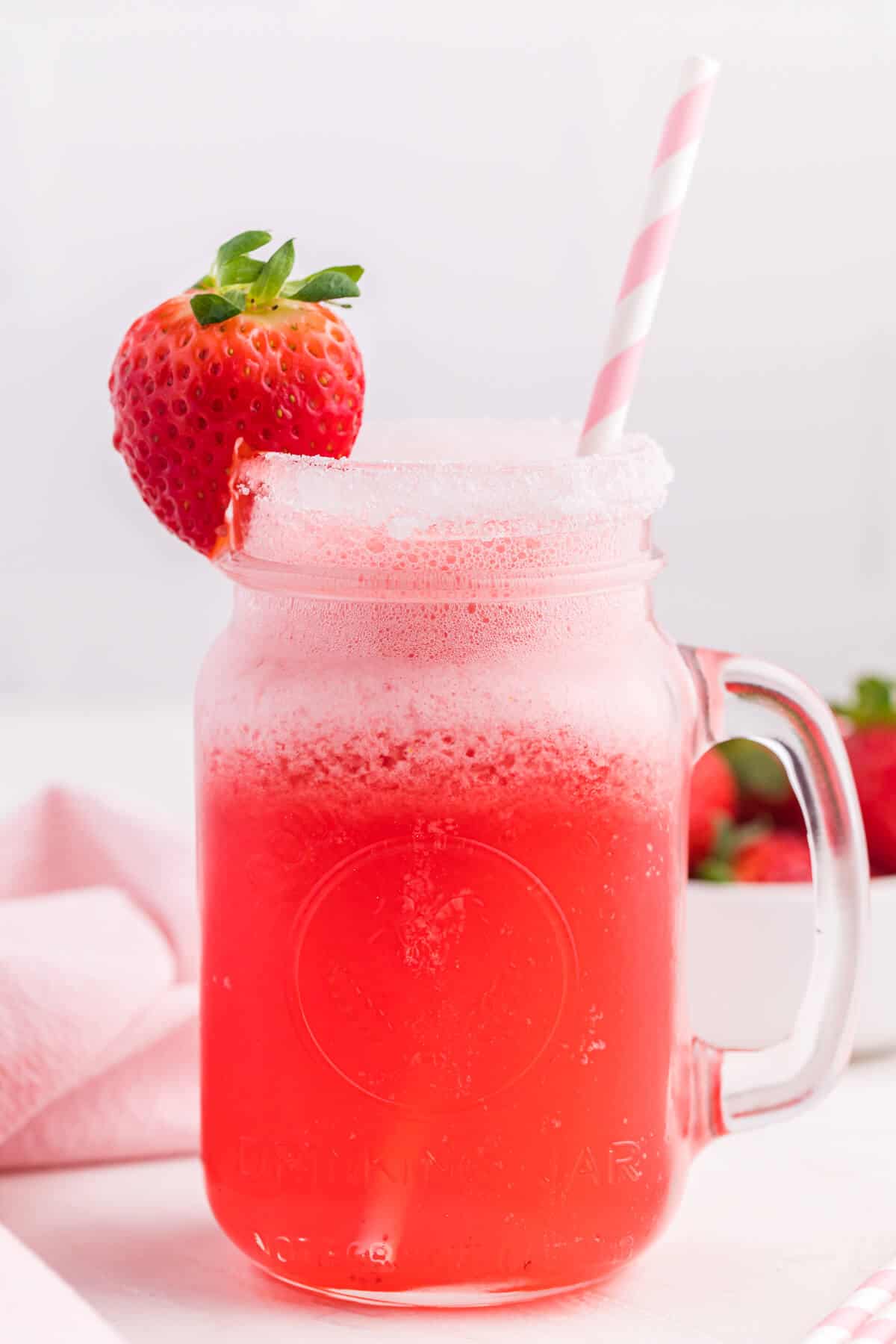 The recipe in a mug.