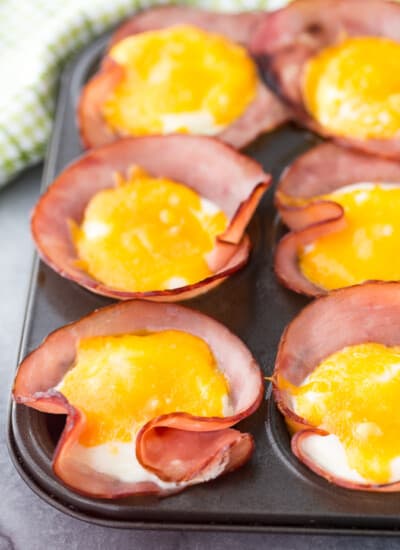 Ham & Eggs in a Muffin Tin - A quick and easy breakfast for a low carb lifestyle!