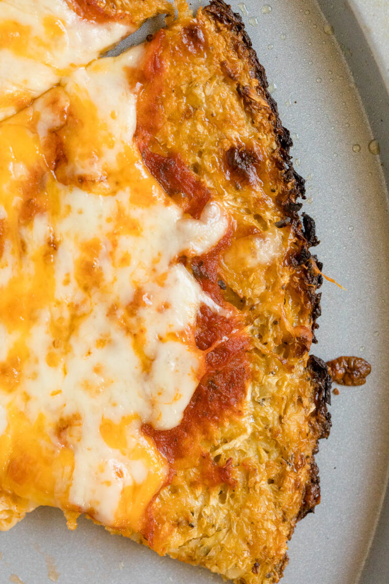 Cauliflower Crust Pizza Recipe {Low Carb} Simply Stacie