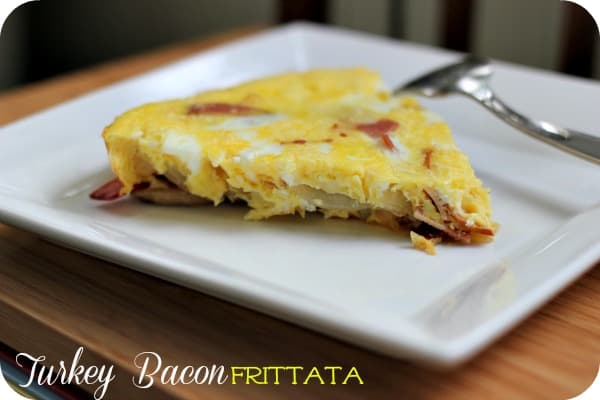 turkey bacon frittata