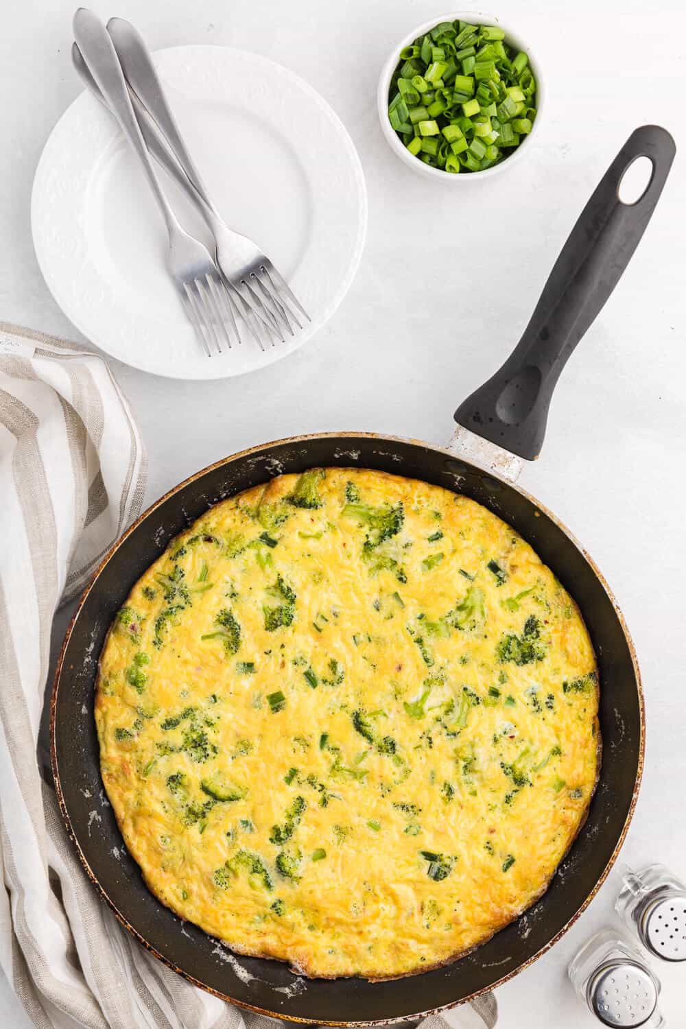 Best Broccoli Frittata Recipe - Simply Stacie