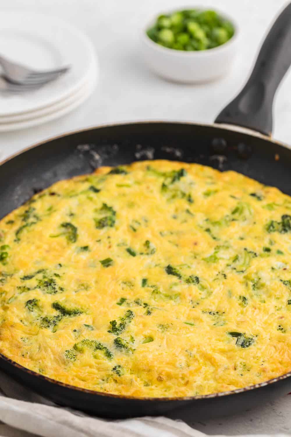 Broccoli Frittata - Simply Stacie