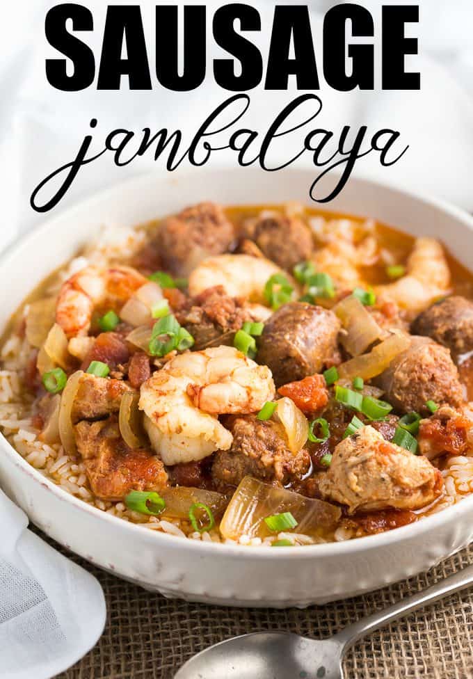 Sausage Jambalaya Recipe - Simply Stacie