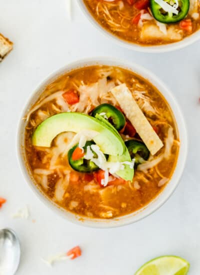Chicken Tortilla Soup - A delicious and hearty soup with a Mexican flair.