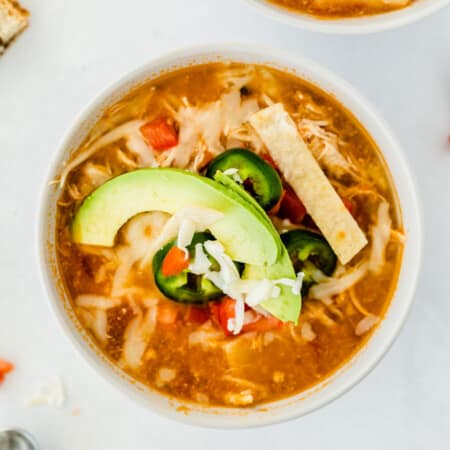 Chicken Tortilla Soup - A delicious and hearty soup with a Mexican flair.