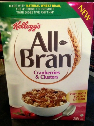 All-Bran* Cranberries & Clusters cereal