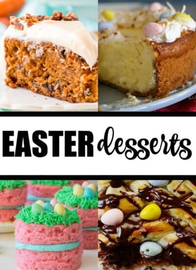Easter Desserts - It's time for Easter so why not celebrate the occasion with some scrumptious and sweet Easter desserts.