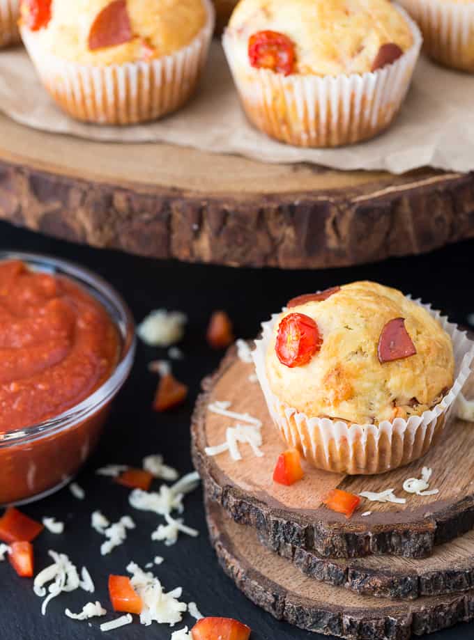 Pizza Muffins - Simply Stacie