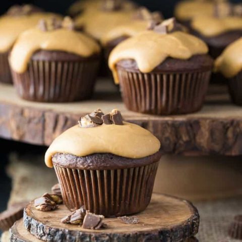 Reese S Peanut Butter Cupcakes Simply Stacie