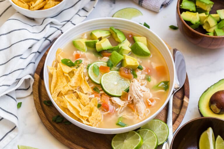 Chicken and Lime Soup Recipe