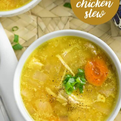 Curried Chicken Stew - delicious and low carb!