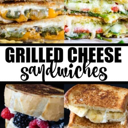 Grilled Cheese Sandwiches - Serve up a comforting grilled cheese to take all your cares away. Crispy bread, ooey-gooey cheese, nothing beats it. Now, if you are feeling lucky, you might want to venture out for more adventurous flavor pairings. 