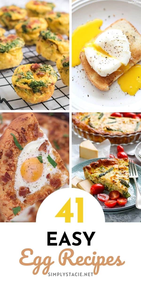 Easy Egg Recipes - In this mouth-watering collection, you will find a variety of easy egg recipes to try on National Egg Day (or any other day for that matter).