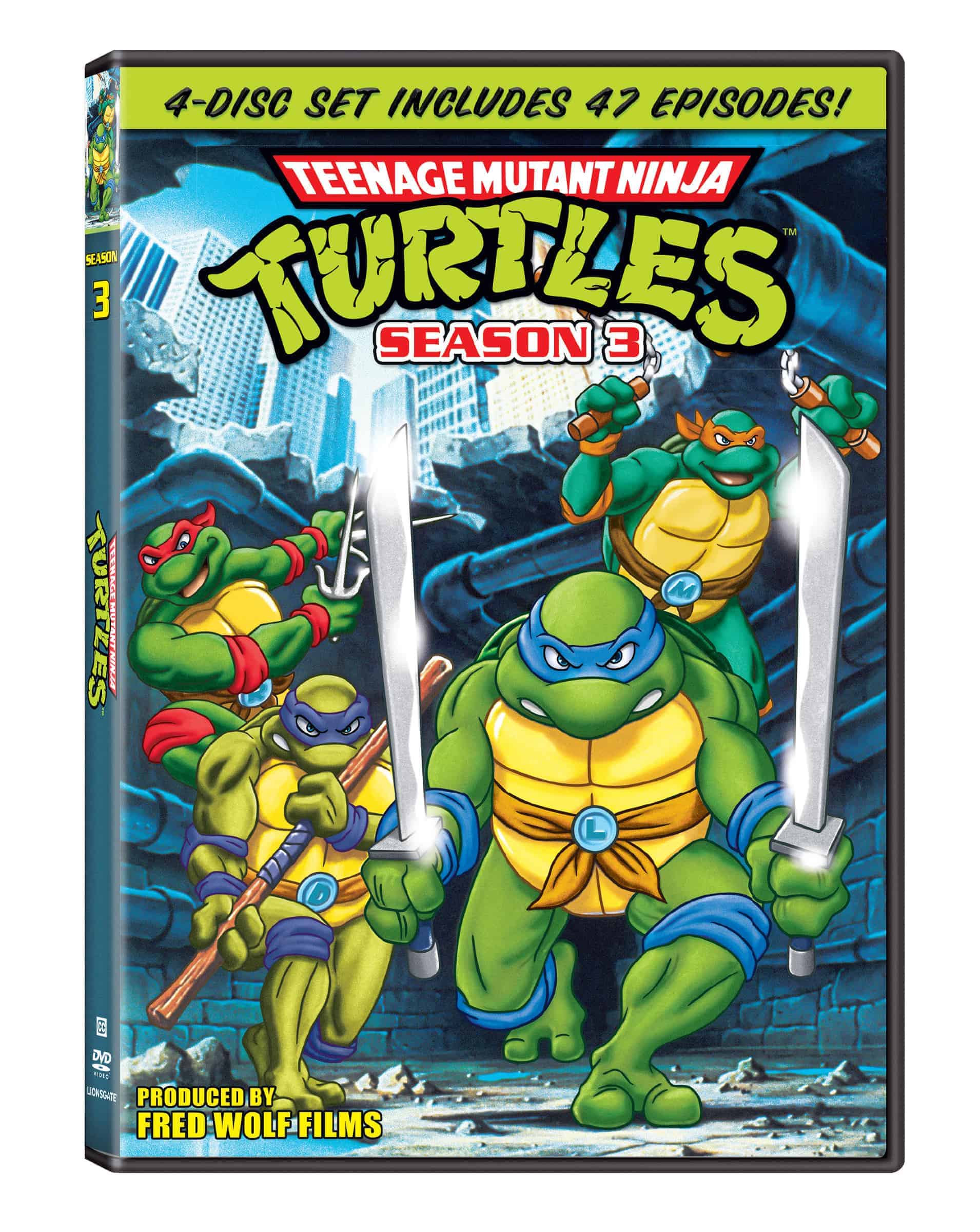teenage mutant ninja turtles 2003 dvd collection