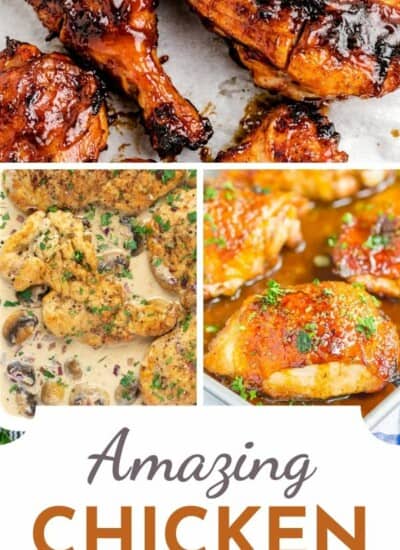 Amazing Chicken Recipes - All the recipes featured are super easy to make and guaranteed to please. Grilled, baked, fried - we have them all! And, of course, there are soups, salads, and casseroles. Whatever your family loves, you are sure to find several new recipes perfect for the menu rotation.