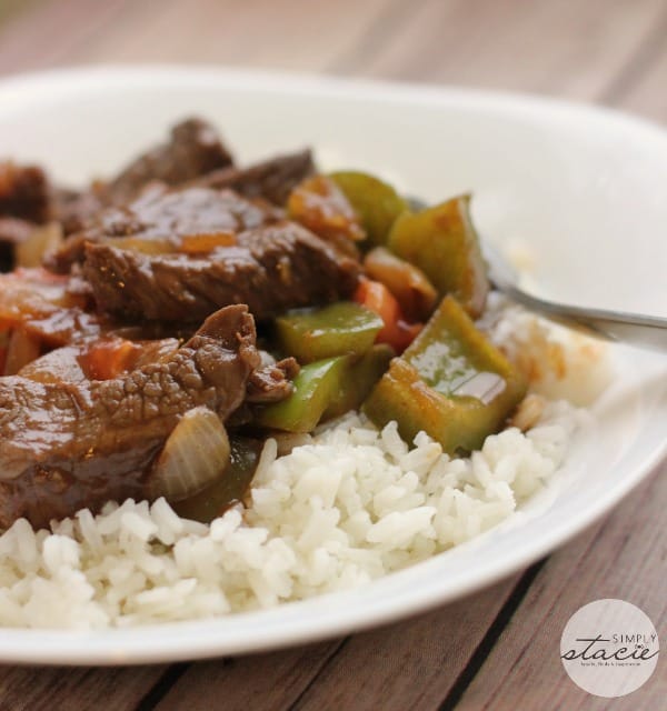 Simmered Asian BBQ Beef
