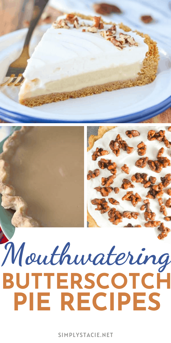 Mouthwatering Butterscotch Pies - Love butterscotch? You are going to want to try these scrumptious pies.