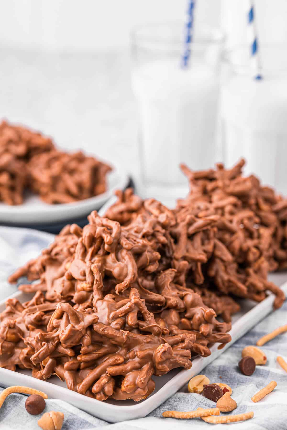 Haystacks on a platter.