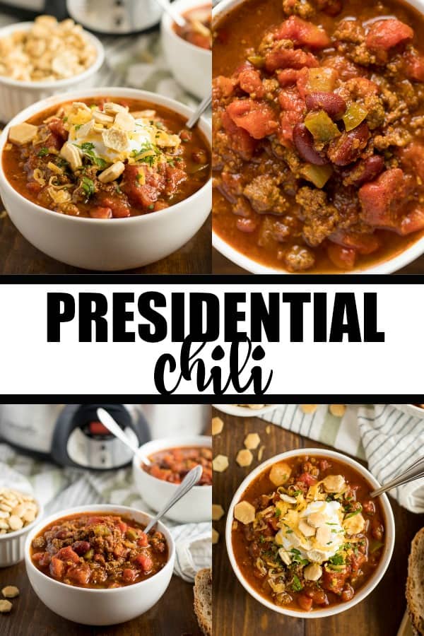 Presidential Chili Recipe Simply Stacie