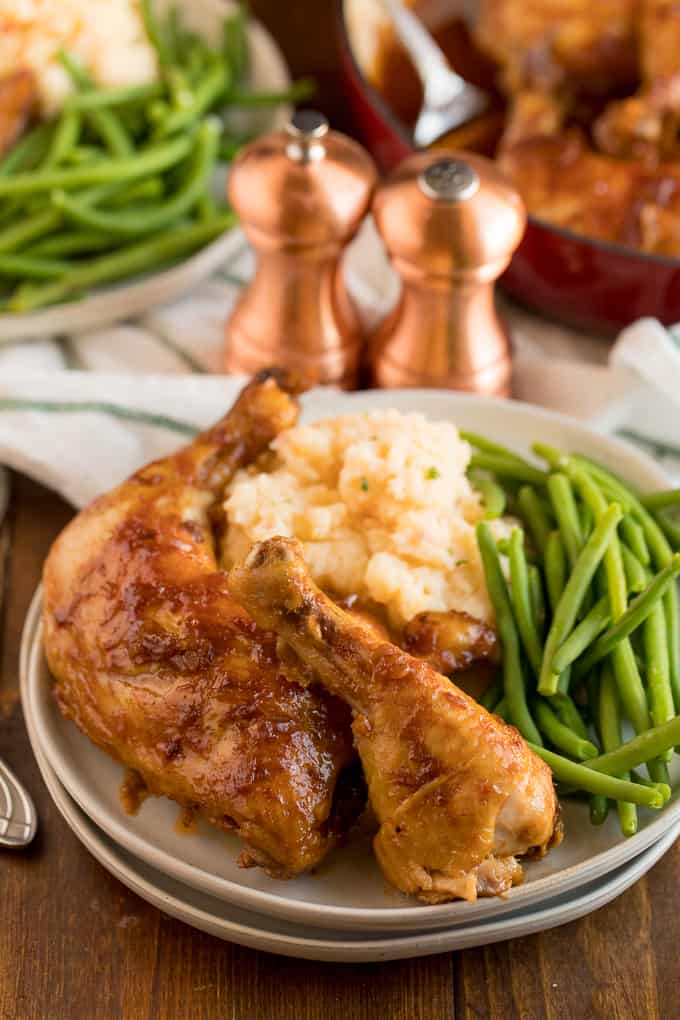 Hurry Chicken - Juicy, fall-off-the-bone delicious! This recipe was passed down from my grandmother and is always a hit!
