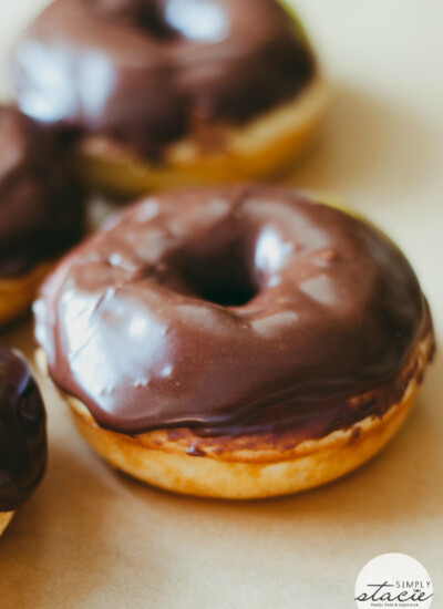 Cake Donuts with Chocolate Glaze